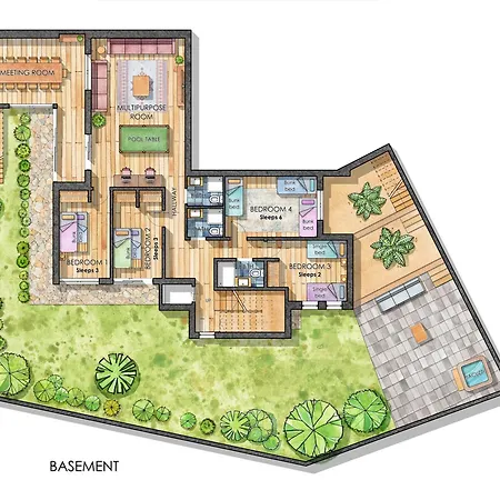 빌라 Retreat Villa, Hot Tub, Bbq, Max 38 Ppl *