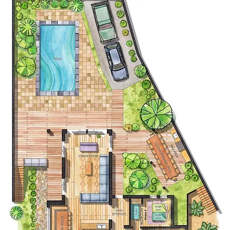 Retreat Villa, Hot Tub, Bbq, Max 38 Ppl 빌라 *